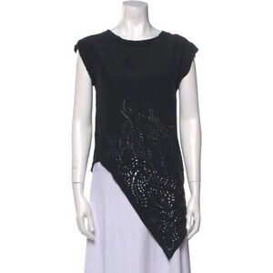 3.1 PHILLIP LIM Asymmetrical Silk Blouse Size S / 4